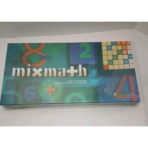 Wrebbit Mixmath Crossword Math Educational Board Game 1996 NEW Rare Vintage